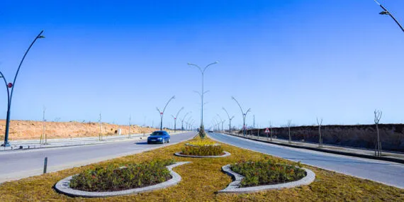 Malatya'nın caddesi yeşil görünüme kavuşuyor haberi