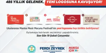 Manisa Mesir Macunu'na 485. yıl logosu haberi
