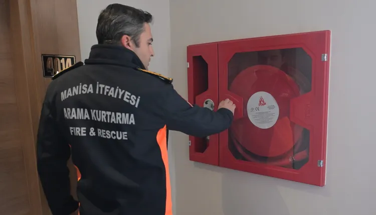 Manisa’da yangın güvenliği için denetimler devam ediyor haberi