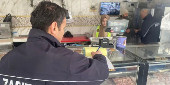 Mardin Midyat Zabıtası'ndan kasaplara denetim haberi