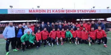 Mardin Valisi'nden Mardin 1969 Spor’a yeni destek sözü haberi
