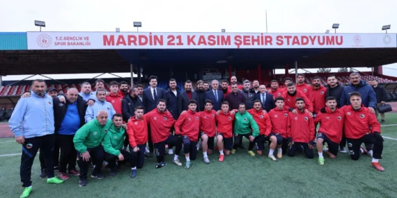 Mardin Valisi'nden Mardin 1969 Spor’a yeni destek sözü haberi