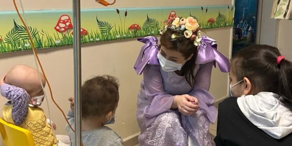 Masallar kanserli çocuklara moral oldu haberi