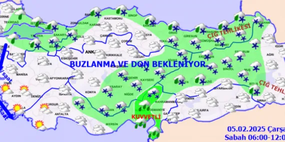 Meteoroloji'den çok sayıda il için 'kar'uyarısı! haberi