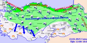 Meteoroloji'den uyarı! Kar, buzlanma ve çığ tehlikesi haberi
