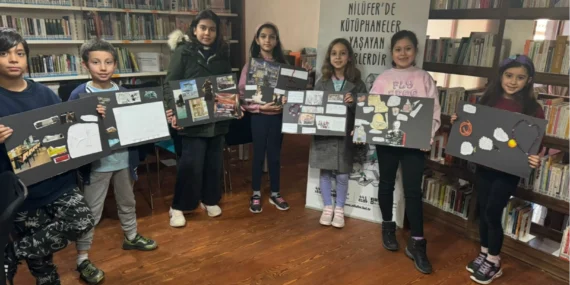 Nilüferli çocuklar yarıyıl tatilinde hem öğrendi hem eğlendi haberi