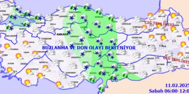 Orta Karadeniz ve İç Anadolu'da 'kar' uyarısı! haberi