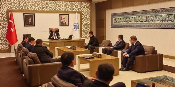 Özbekistanlı Heyetten Başkan Pekyatırmacı'ya Ziyaret haberi