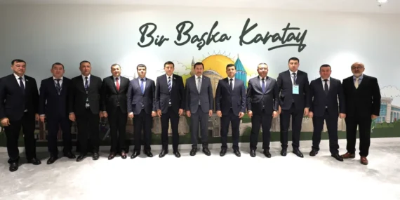 Özbekistanlı heyetten Başkan Kılca’ya ziyaret haberi