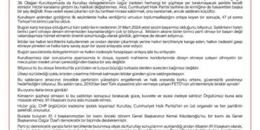 Özgür Özel: Darbeye meydan okuyoruz! haberi