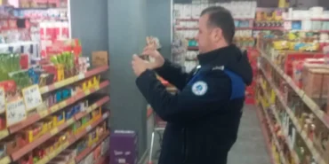 Pazaryeri'nde zincir marketlere sıkı denetim haberi