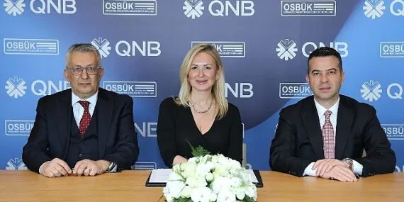 QNB Türkiye ve OSBÜK Arasında Stratejik İş Birliği: Sanayinin Sürdürülebilir Dönüşümü için Güçlü Adım haberi