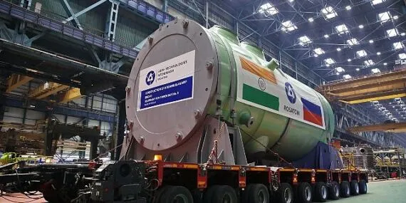Rosatom, Hindistan'daki Kudankulam NGS'nin 6. Güç Ünitesi İçin Reaktör Kabını Sevk Etti haberi