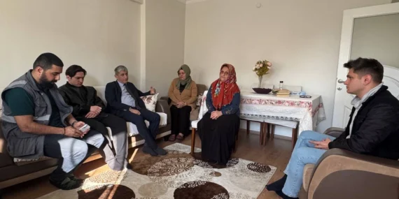 Sakarya Kıbrıs gazisinin ailesini unutmadı haberi