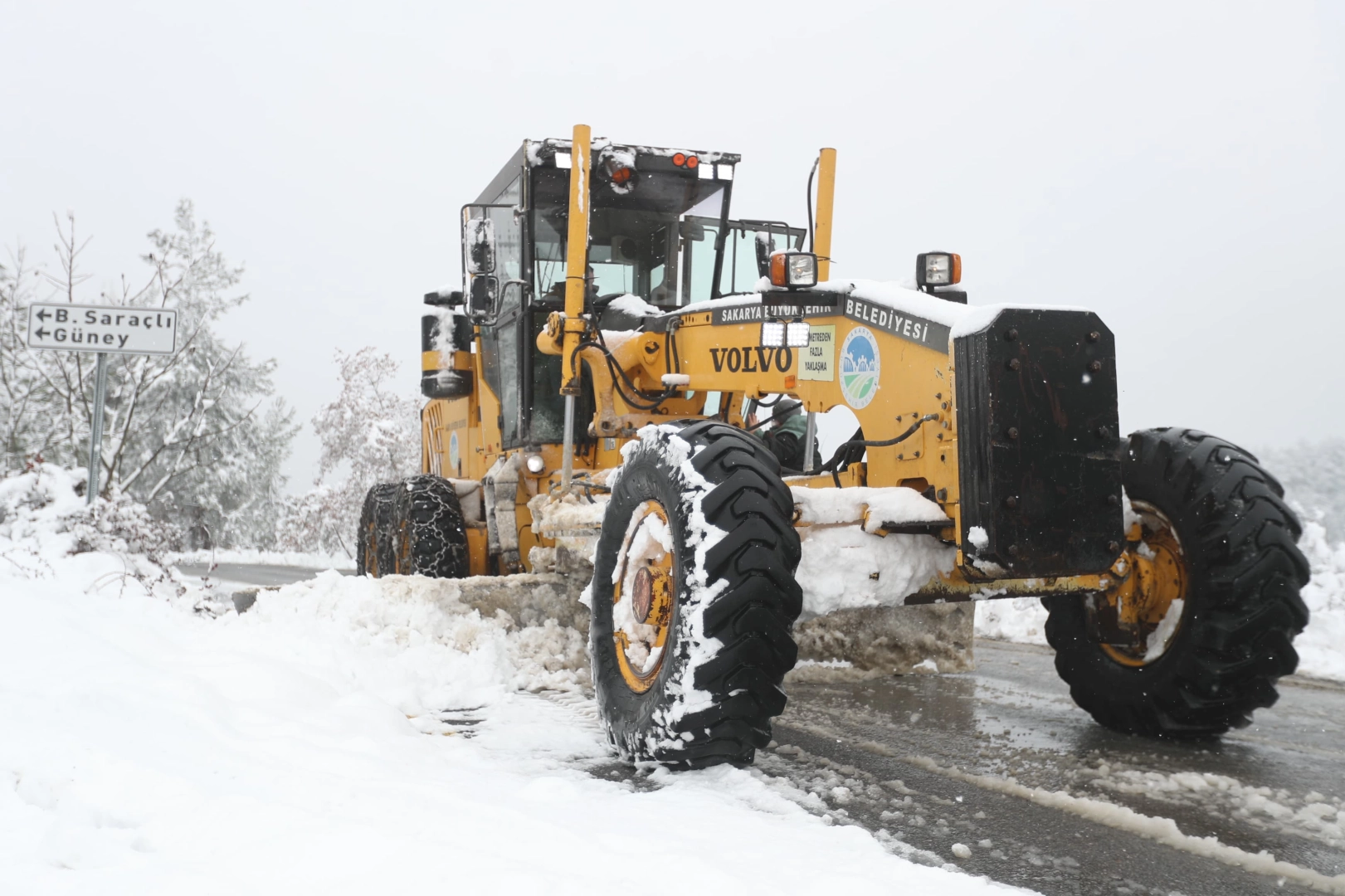 Sakarya'da 30 grup yolu ulaşıma açıldı haberi