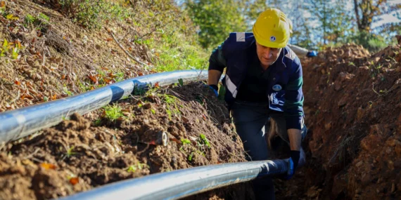 Sakarya'da 6 bin 500 metrelik yeni içme suyu hattı haberi