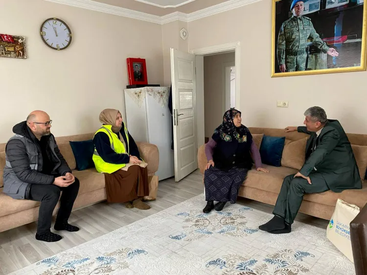 Sakarya'da anlamlı ziyaret haberi