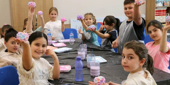 Sakarya'da ara tatil atölyeleri sona erdi haberi