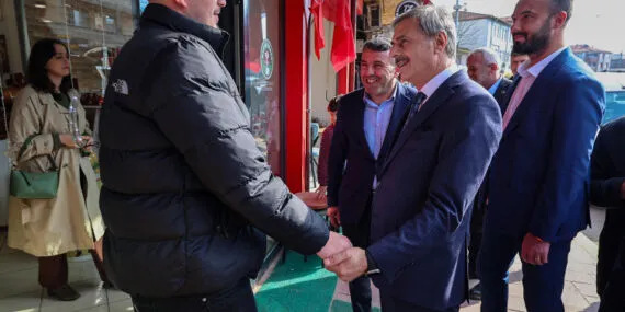 Sakarya’da Başkan Yusuf Alemdar Ferizli’yi ziyaret etti haberi