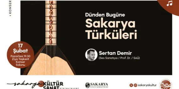 Sakarya’nın kültürü türkülerle hayat bulacak haberi