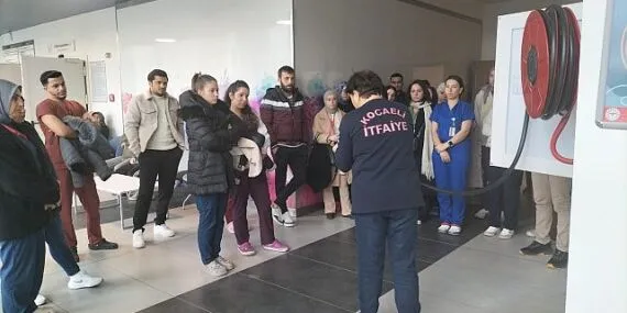 Şehir Hastanesi personeline acil durumu eğitimi haberi