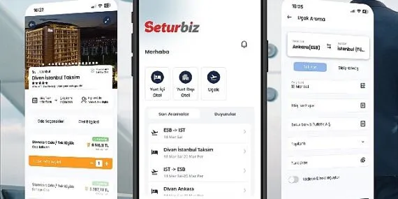 Seturbiz ile iş seyahatlerinizi şimdi mobilden planlayabilirsiniz haberi