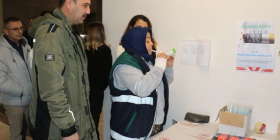 Sigaraya karşı anlamlı etkinlik haberi