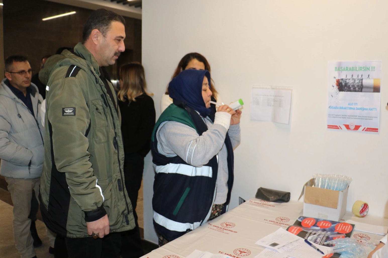 Sigaraya karşı anlamlı etkinlik haberi