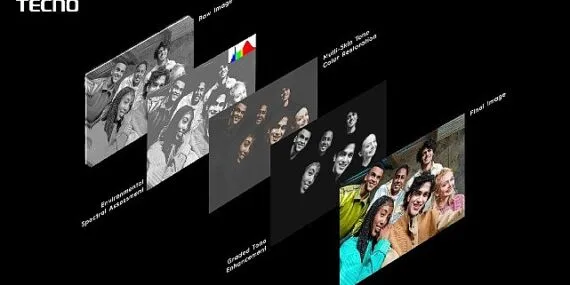 TECNO, Daha Kapsayıcı Mobil Görüntüleme için Genişletilmiş Cilt Tonu Renk Kartı ile Universal Tone'u Geliştirdi haberi
