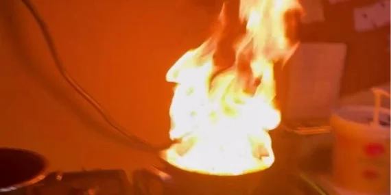 Tenceredeki yağ alev alırsa nasıl söndürülür? haberi