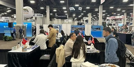 Türk doğal taş sektörü ABD ve İngiltere’de mesaideydi haberi