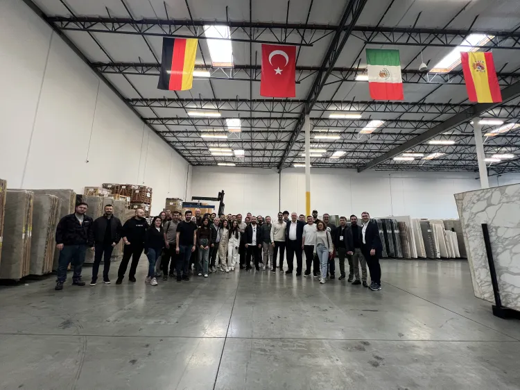 Türk doğal taş sektöründen Avrupa'da çifte mesai haberi