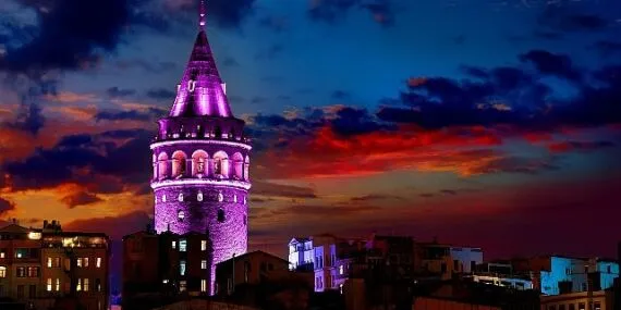 Türkiye'nin Sembol Yapıları Mor Alarm Verdi haberi