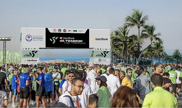 VakıfBank 45. Uluslararası Trabzon Yarı Maratonu'nda Rekor Katılım ve Büyük Ödül Heyecanı haberi