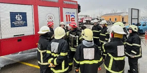 YÜDAK'a gönüllü itfaiyecilik eğitimi haberi