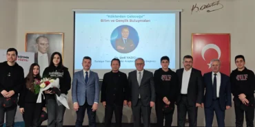 Yazıcı, gençlere temel bilimlerin önemi anlattı haberi