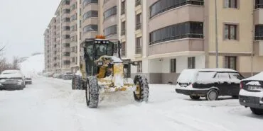 Bayburt Belediyesi'nden Yoğun Kar Mücadelesi Haberi