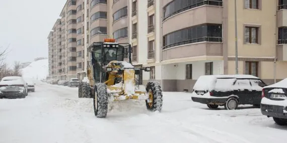 Bayburt Belediyesi’nden Yoğun Kar Mücadelesi Haberi
