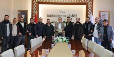 Bayburt Valisi Mustafa Eldivan'dan Deprem Kahramanlarına Teşekkür Haberi