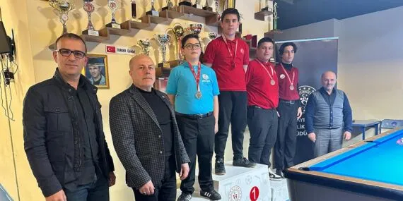 Bayburtlu Genç Bilardocular Türkiye ve Avrupa Şampiyonasına Hazırlanıyor, Bayburt İl Birincileri Belli Oldu Haberi