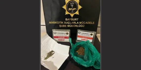 Bayburt’ta Uyuşturucu Operasyonu: İki Kişi Gözaltında Haberi