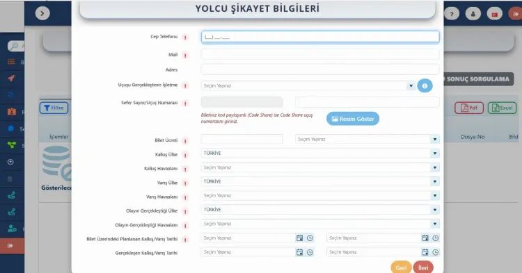'Hava'da yolcu hakları dijitalleşti haberi