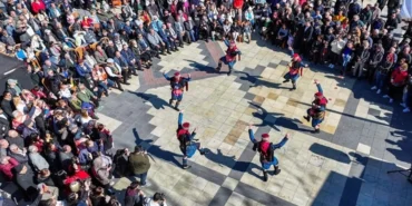 Denizli’de nevruz ateşi yandı haberi