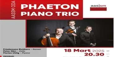 AASSM’de Phaeton Piano Trio konseri haberi