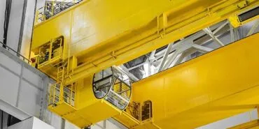 Akkuyu NGS'nin 2'nci güç ünitesi'nin makine dairesine ait ana köprülü vinç devreye alındı haberi