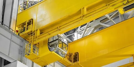 Akkuyu NGS'nin 2'nci güç ünitesi'nin makine dairesine ait ana köprülü vinç devreye alındı haberi