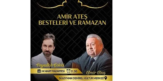Amir Ateş bestelerimusikiseverlerle buluşacak haberi