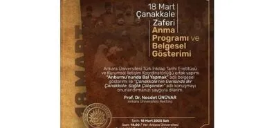 Ankara Üniversitesi Yapımı “Arıburnu’nda Bal Yapmak” Belgeseli Çanakkale Zaferi’nin Yıldönümünde İzleyiciyle Buluştu haberi