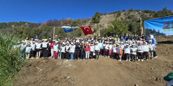 Antalya Kumluca'da fidanlar toprakla buluştu! haberi