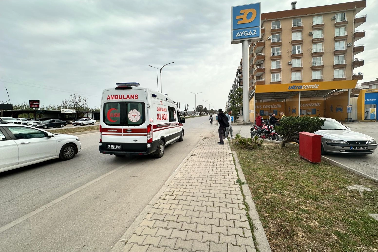 Antalya Kumluca'da trafik kazası: 2 yaralı haberi